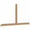 Ekena Millwork Portland Timber Gable Bracket, Western Red Cedar, 84"W x 42"H x 1 1/2"D x 3 1/2"F, 12/12 Pitch GBW084X42X0204POR00SWR - alternate 4